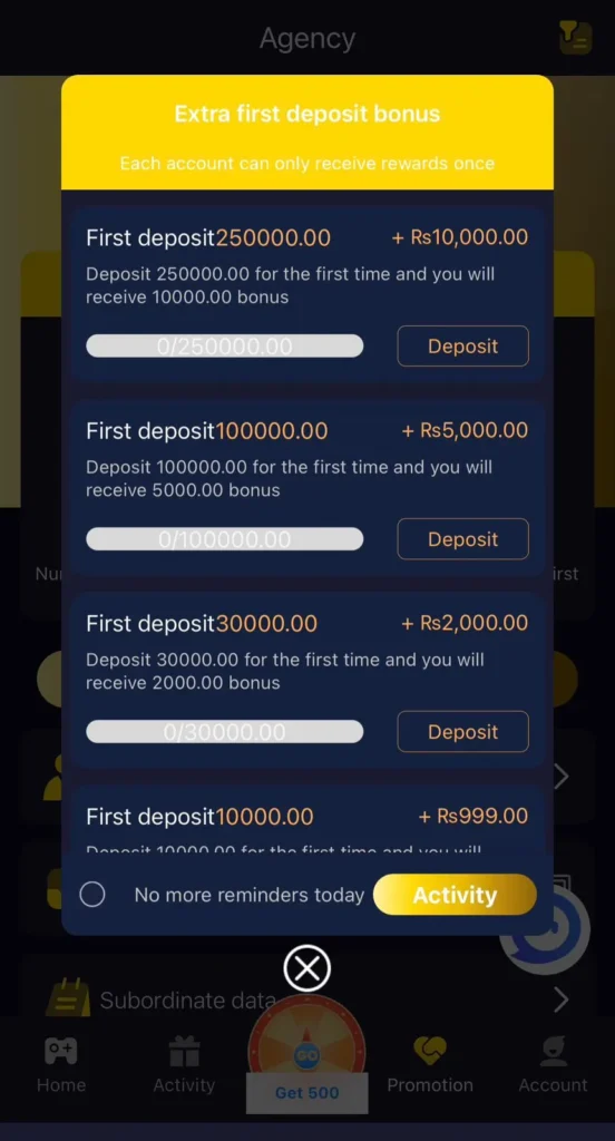 Royal777Bet First Deposit Bonus